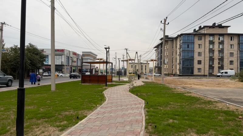 В ШЫМКЕНТЕ ОТКРЫЛСЯ НОВЫЙ СКВЕР