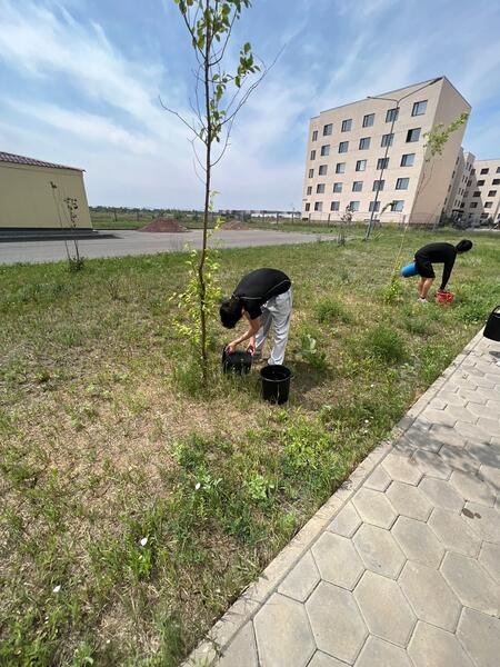 Воспитанники столичной спортшколы присоединились к масштабной экоакции «Таза Қазақстан»