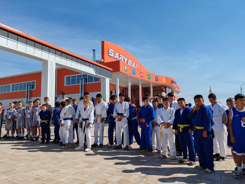 В Костанайской области открылись новые спортивные комплексы и городские фонтаны