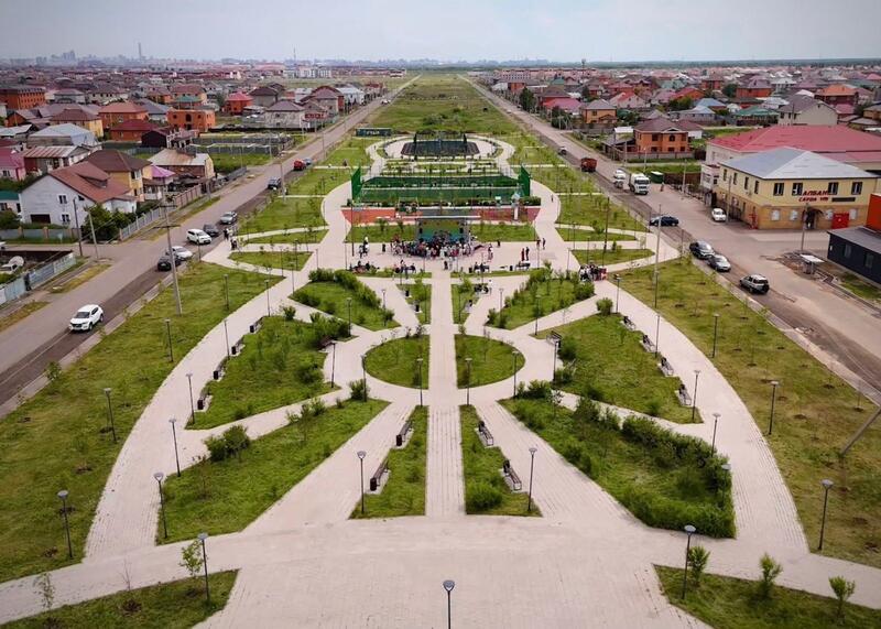 Модернизированный Центральный парк, аллея GreenLine и обновленные дворы: как преобразился столичный район Нура