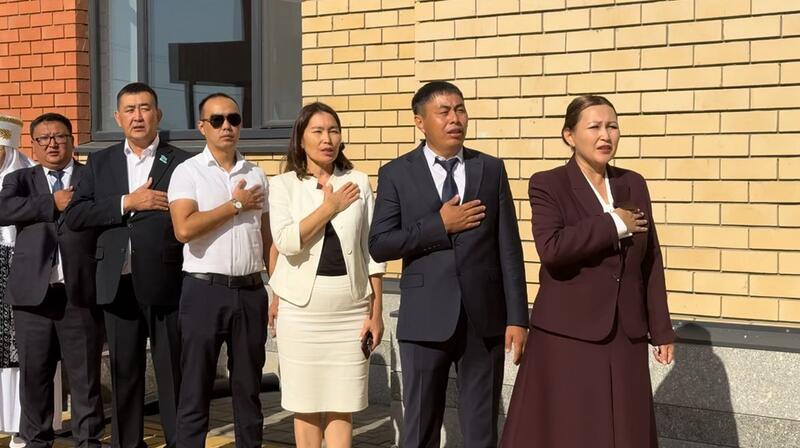 В селе Сарыжар открылась новая школа