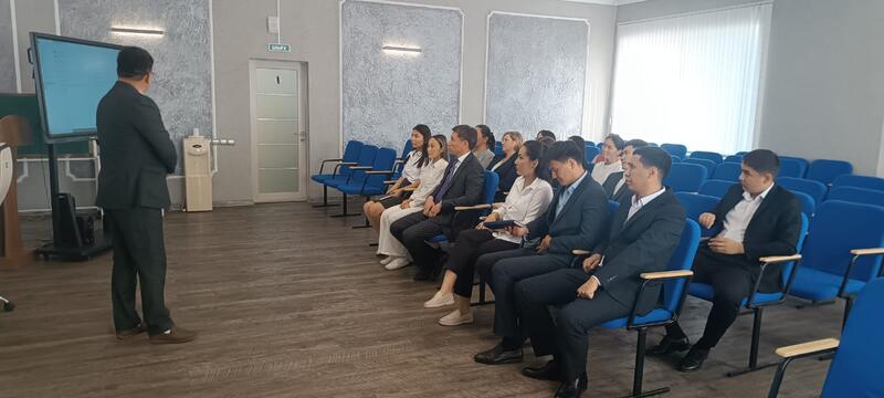 В городе Усть-Каменогорск состоялась встреча с коллективом Департамента экологии по Восточно-Казахстанской области Комитета экологического регулирования и контроля Министерства экологии и природных ресурсов Республики Казахстан