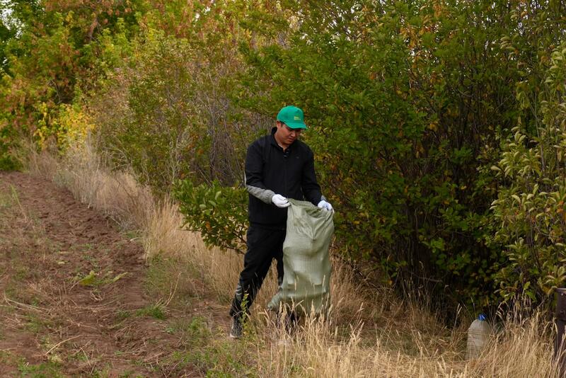 В Казахстане прошла масштабная экологическая акция World Cleanup Day