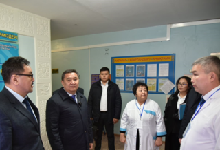 Есильский район с рабочим визитом посетил аким Акмолинской области Марат Ахметжанов