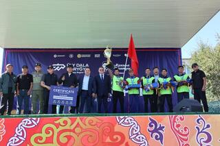 «Ұлы дала жорығы»: международный марафон-байга в честь 140-летия Мыржакыпа Дулатулы завершился