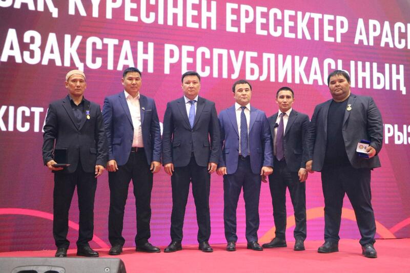 В ТУРКЕСТАНЕ СОСТОЯЛОСЬ ТОРЖЕСТВЕННОЕ ОТКРЫТИЕ КУБКА КАЗАХСТАНА ПО ҚАЗАҚ КҮРЕСІ