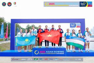 Шесть медалей завоевали гребцы Карагандинской области на чемпионате Азии в Китае