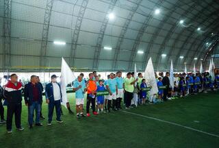 В ТУРКЕСТАНЕ СТАРТОВАЛ ЧЕМПИОНАТ ОБЛАСТИ ПО МИНИ-ФУТБОЛУ СРЕДИ ДЕПУТАТОВ