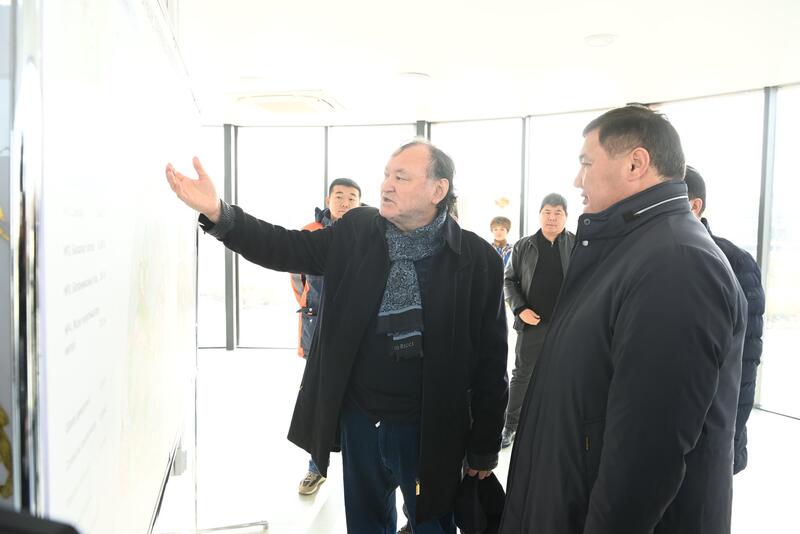 Мухтар Кул-Мухаммед ознакомился с новыми объектами Кызылорды