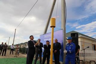 В Талдыкоргане микрорайон «Жастар-3» подключили к природному газу