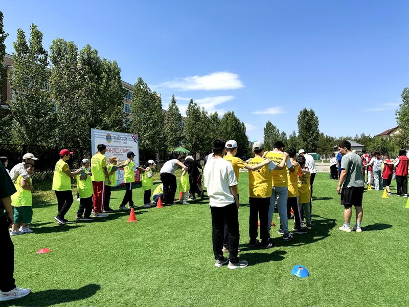 День защиты детей: инклюзивные спортивные состязания провели в Астане