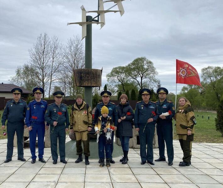 Офицеры из Казахстана посетили места боев 312-й стрелковой дивизии