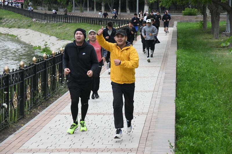 Легкоатлетический забег «BAIQONYR RUN» прошел в Астане