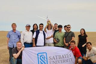 В честь юбилея Конституции РК студенты запустили метеоспутник в Алматинской области
