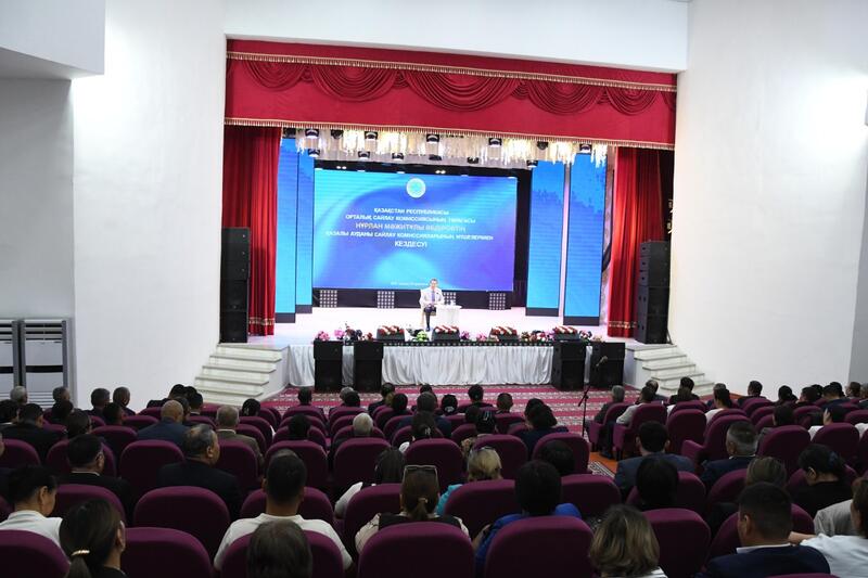 Председатель ЦИК РК Нурлан Абдиров посетил Кызылординскую область с рабочей поездкой