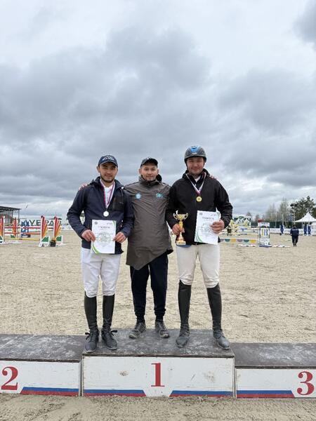 Всадники из Астаны завоевали 23 медали на Всероссийских соревнованиях по конкуру