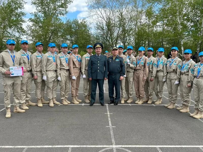 В Астане прошел финальный этап конкурса песни «В строю красив - в бою отважен»