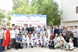 День Астаны: в районе Байконыр открылся новый двор