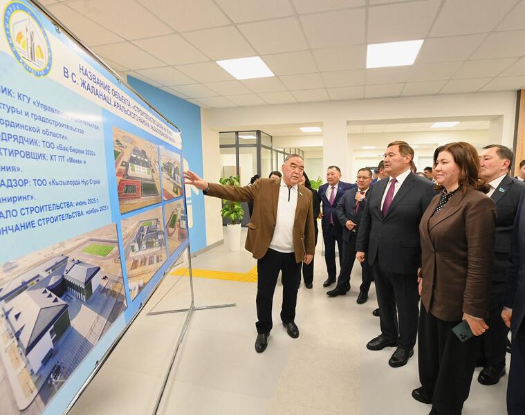 В селе Жаланаш Аральского района сдана в эксплуатацию школа на 150 мест