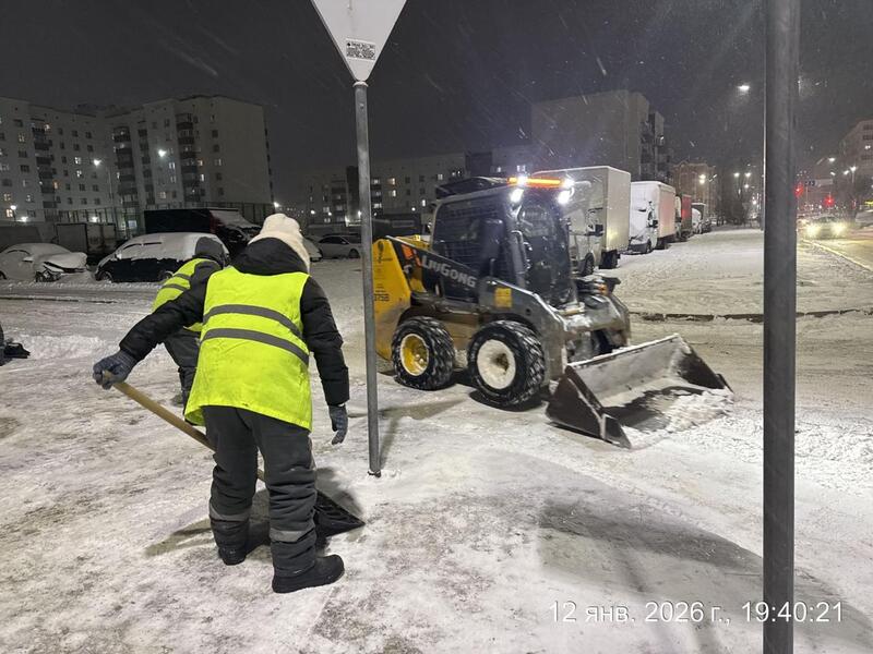 Почти 50 тысяч кубометров снега вывезли за день из Астаны