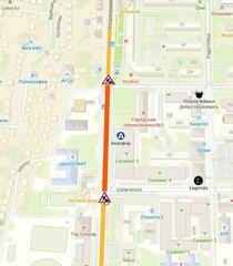 В Алматы временно ограничат движение на участке ул. Розыбакиева