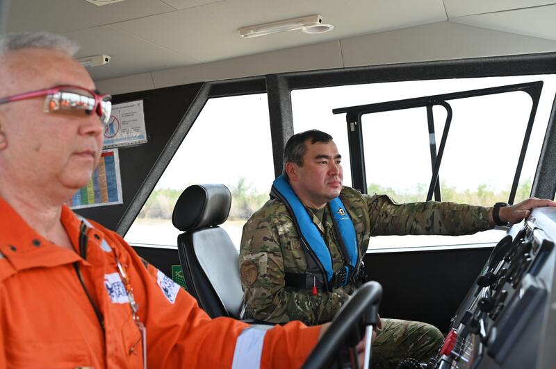 В казахстанском секторе Каспийского моря укрепляют аварийно-спасательную инфраструктуру