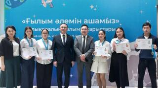 Карагандинские школьники «покорили космос» на международных соревнованиях в Астане  