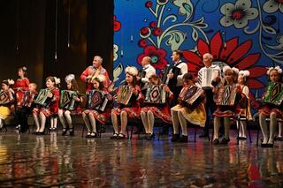 Гала — концерт с участием сельских коллективов прошел в Петропавловске 