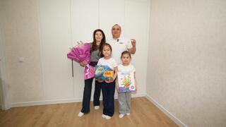 В Астане семье спасателя вручили ключи от квартиры