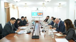 Встреча с делегацией Соединенного Королевства Великобритании и Северной Ирландии