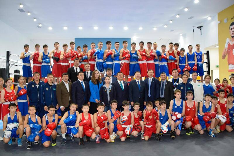 В г.Кокшетау Генеральный Прокурор открыл здание спортивного комплекса «Көкше Арена»