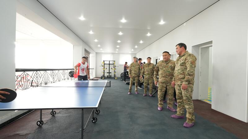 Глава МЧС посетил спортивный комплекс «Batyr» в Караганде