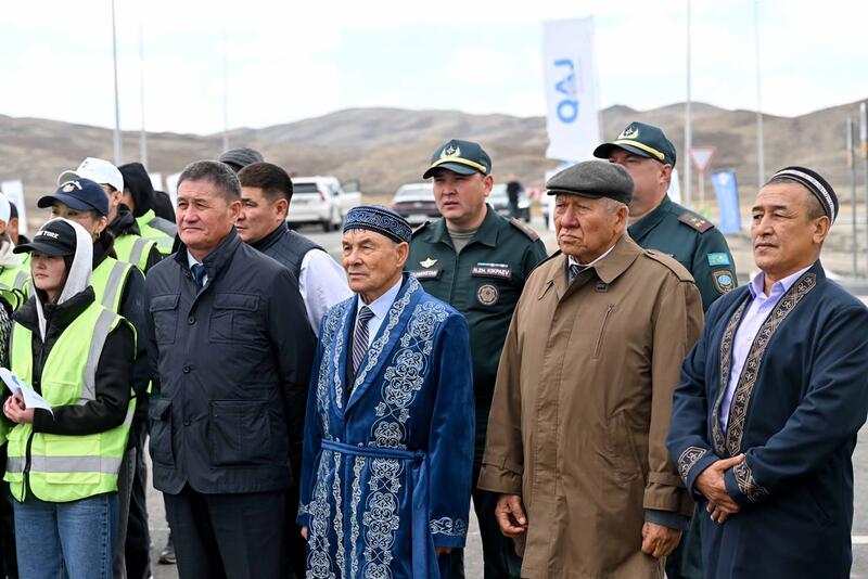 На перевале Байбура в области Абай открыт первый в стране современный пункт обогрева