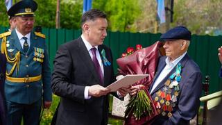 В ВКО в преддверии Дня Победы поздравили ветеранов и тружеников тыла