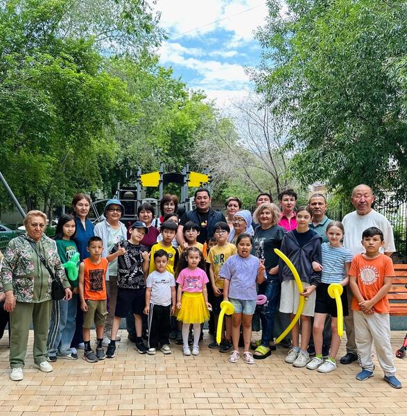 Более 40 дворов открыли в Астане в день защиты детей