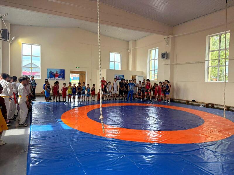 Инвестор построил спорткомплекс для жителей города Тайынша