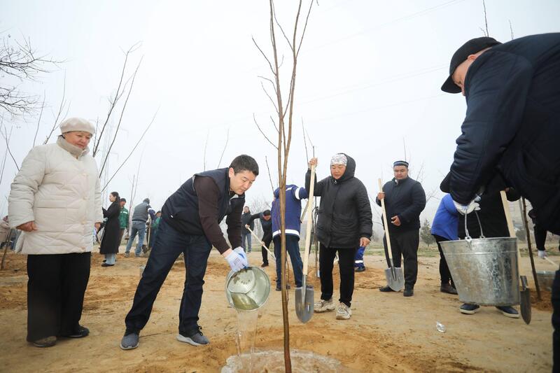 В Мангистауской области в рамках экологической акции «Тазару күні» прошёл масштабный субботник