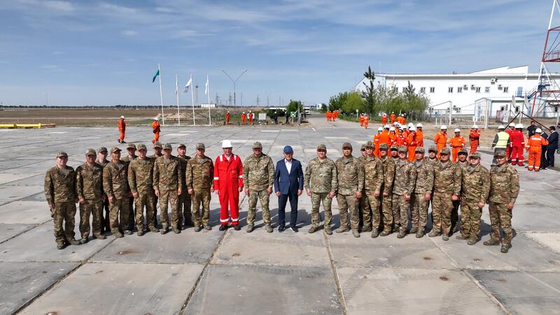 В казахстанском секторе Каспийского моря укрепляют аварийно-спасательную инфраструктуру