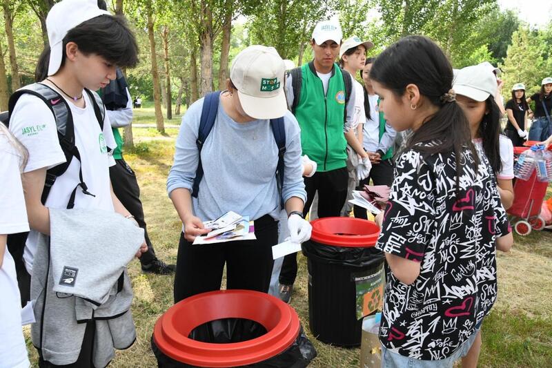 Экофестиваль JasylFest провели в Астане