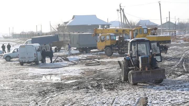 ТУРКЕСТАН: В КЕЛЕССКОМ РАЙОНЕ ВЕДУТСЯ РАБОТЫ ПО РЕМОНТУ МОСТА