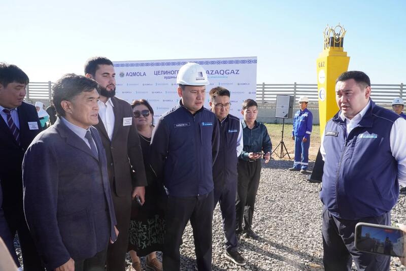 730 абонентов села под Астаной получили доступ к газу
