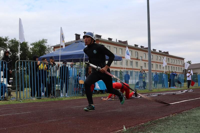 Третий соревновательный день XV летнего чемпионата по пожарно-спасательному спорту