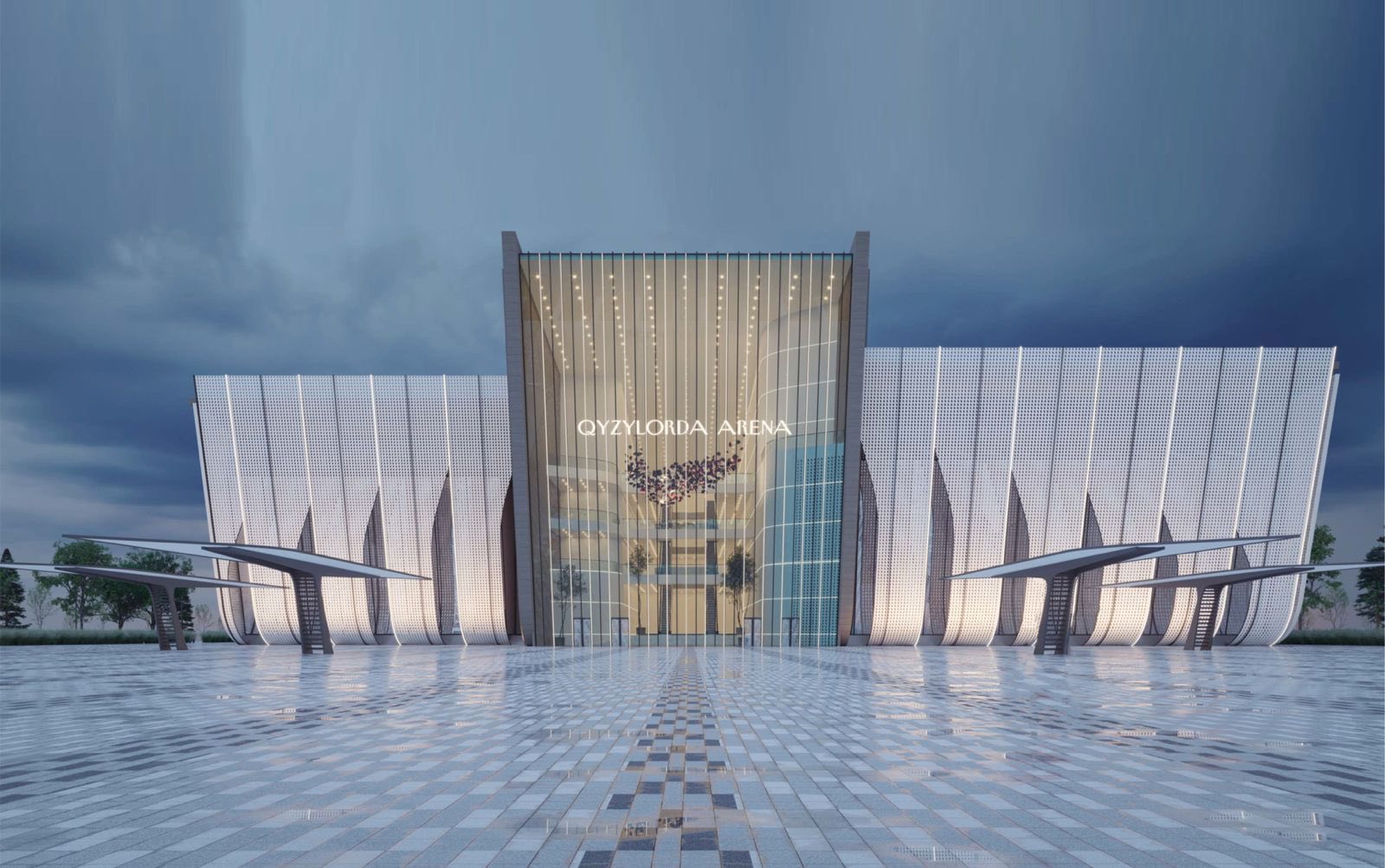 Строительство многофункционального спортивного комплекса в Кызылорде набирает обороты