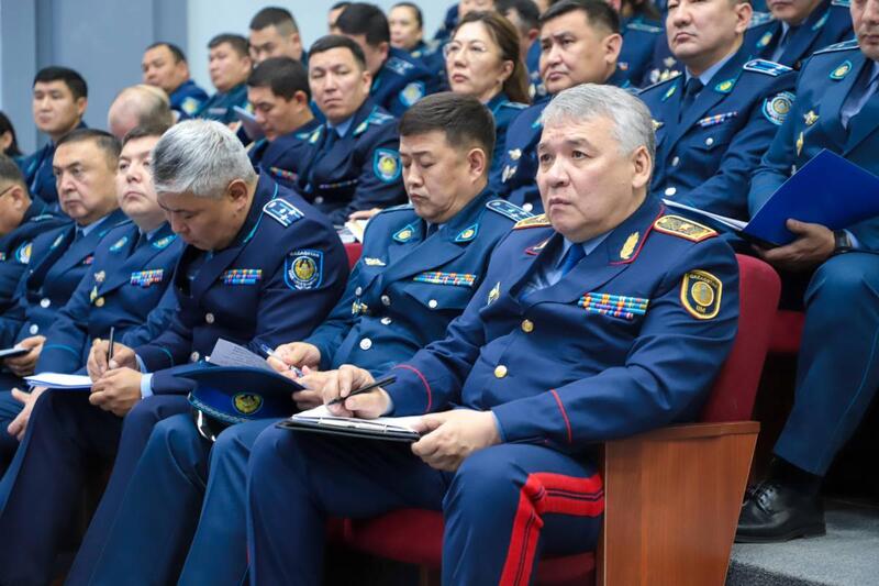 Глава МВД Ержан Саденов посетил Атыраускую область с рабочим визитом