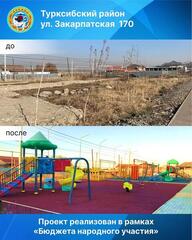 Сразу несколько детских площадок открылось в Алматы