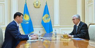 Глава государства принял акима города Алматы Дархана Сатыбалды