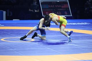 Армейские спортсмены завоевали бронзовые медали на чемпионате мира по вольной борьбе