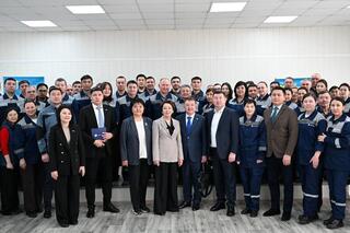 Работники ТЭЦ в Актобе поддержали новую Конституцию