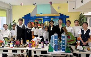 «Таза Қазақстан»: в Астане прошел мастер – класс «Табиғатты сақта – затқа жан бер»