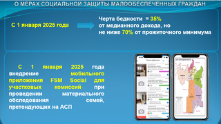 О мерах социальной защиты малообеспеченных граждан